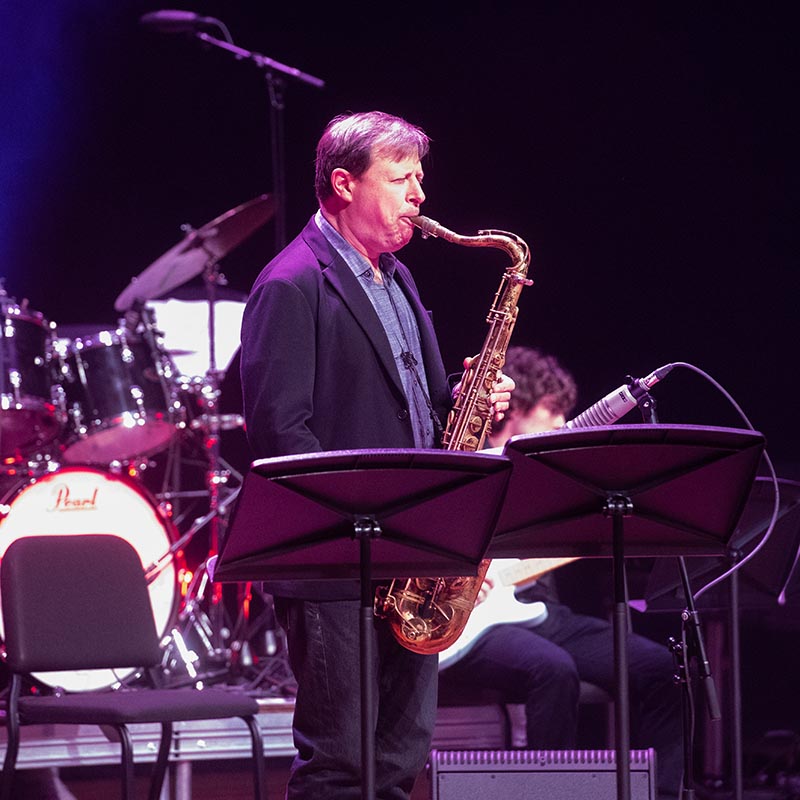 Chris Potter performs at a night of jazz with Chris Potter
