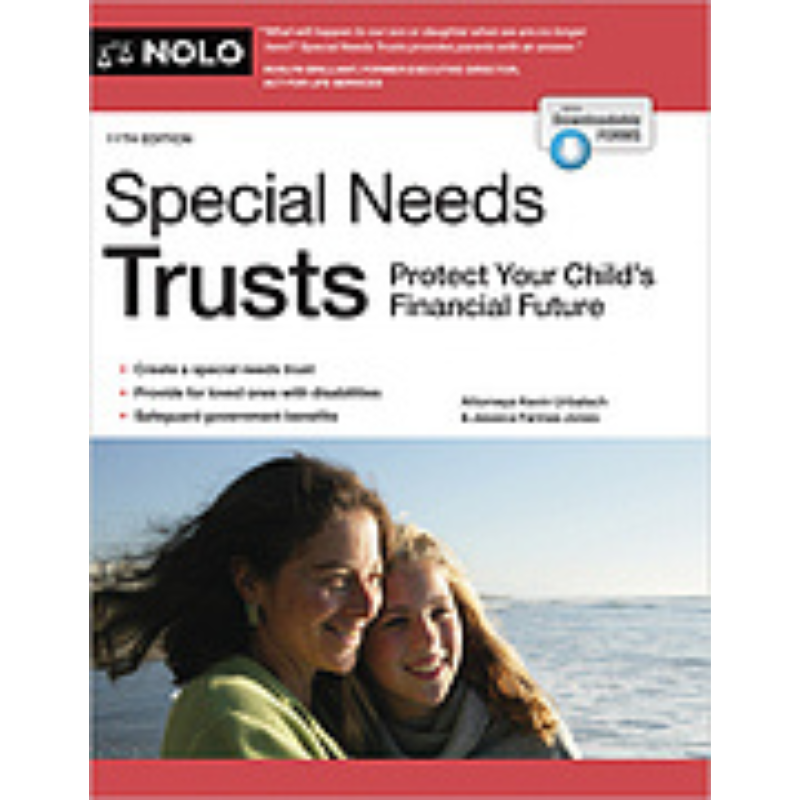 Cover Art NOLO Special Needs Trusts: Protect Your Child's Financial Future