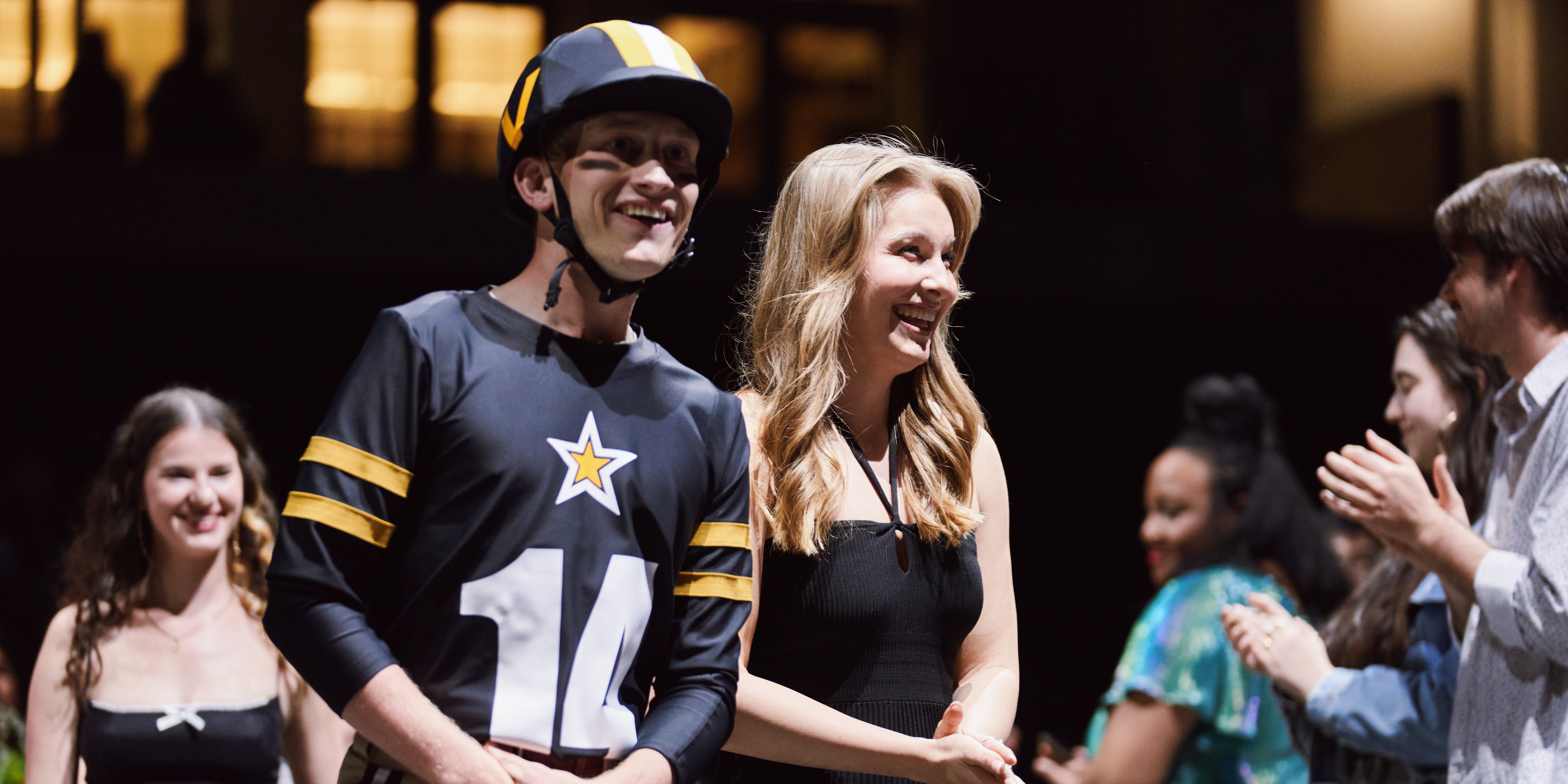 Gigi's Playhouse model on runway