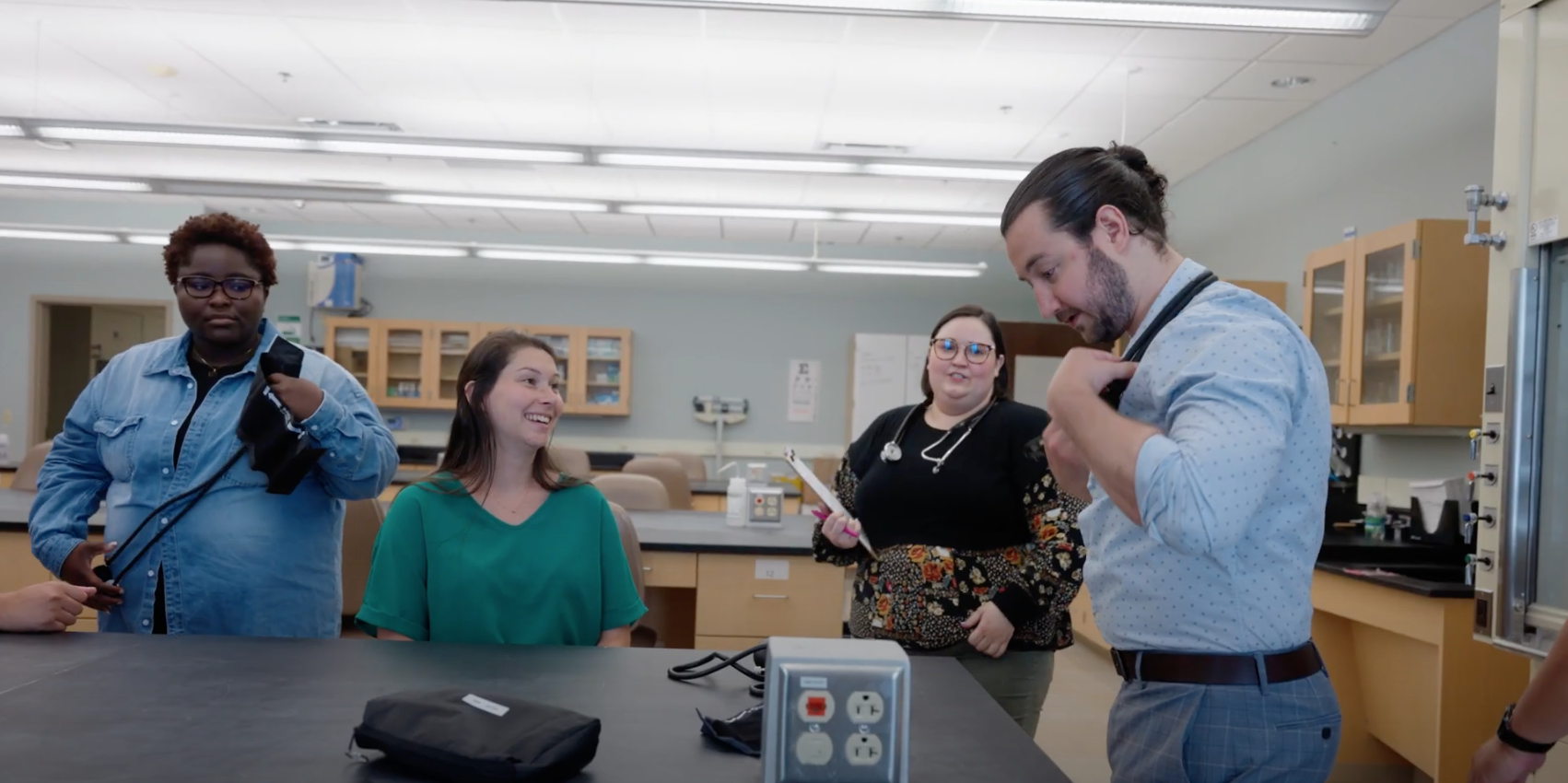 Screenshot of a video about Post-Doctoral Fellowships at Belmont University