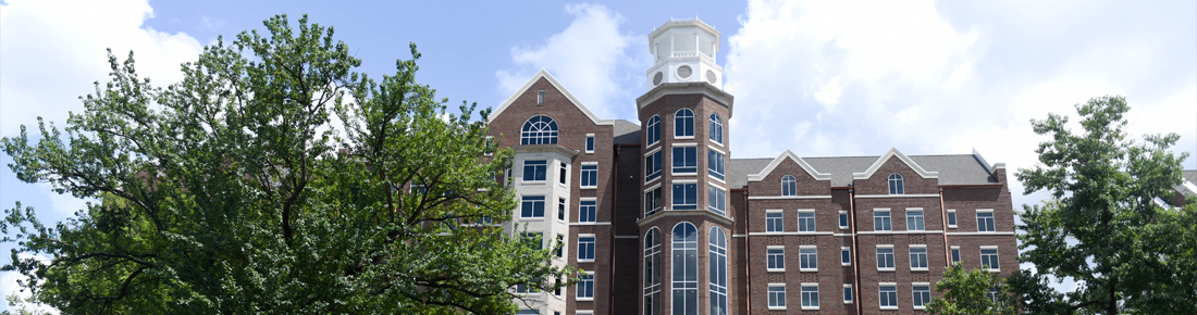 Exterior view of Tall Hall