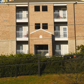 Exterior photo of Hillside Apartments