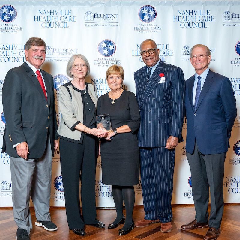 Tennessee Health Care Hall of Fame 2023 Class Inducted at Belmont University’s Fisher Center for the Performing Arts 