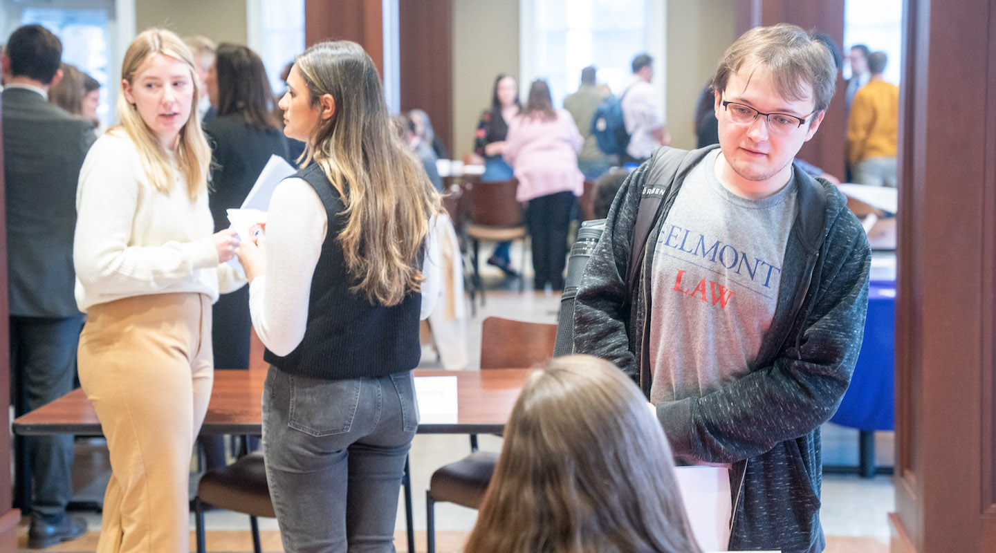 Lee Myers in Baskin Lobby