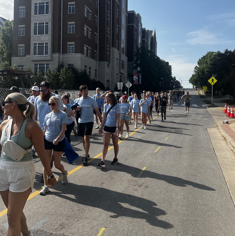 Belmont Hosts Second Annual Out of the Darkness Suicide Prevention Walk  