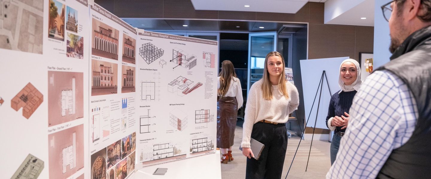 O'More architecture students present their designs