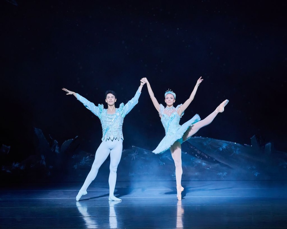 Lankford dances with fellow ballerina