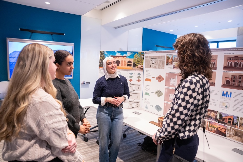 Students present their designs