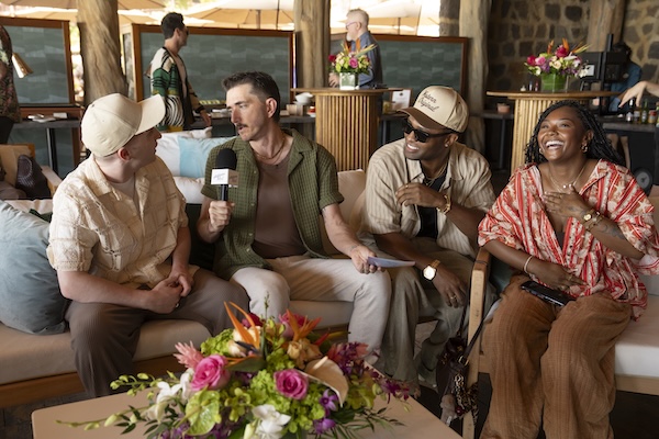 Adam with Anthony Gargiula, Terry and Kiniyia