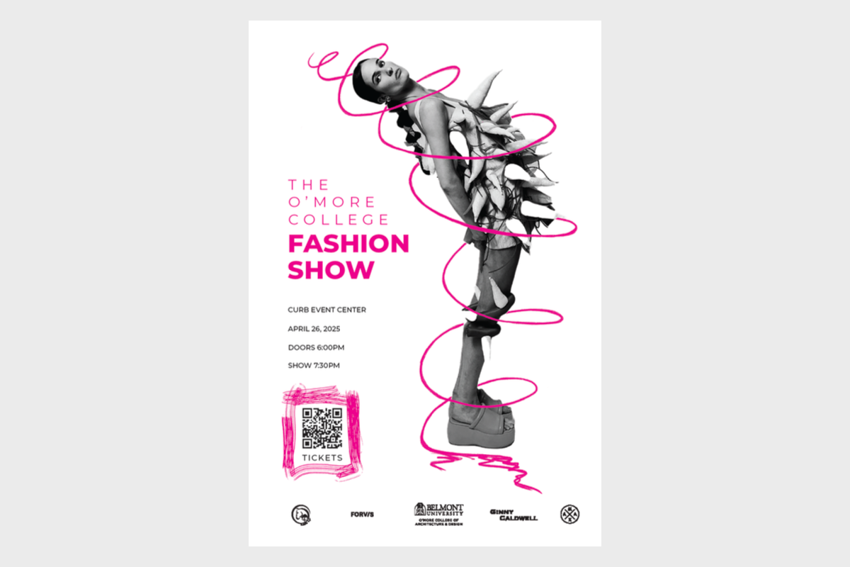 O'More Fashion Show Branding by Sarah Smith - SILVER Winner