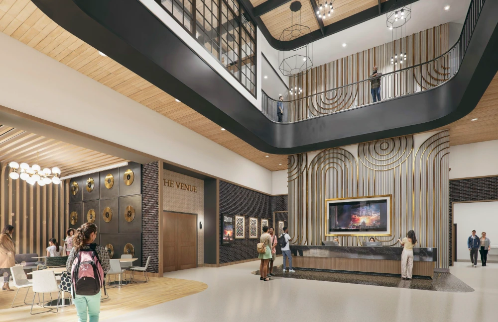 Lobby of New Music Row Facility