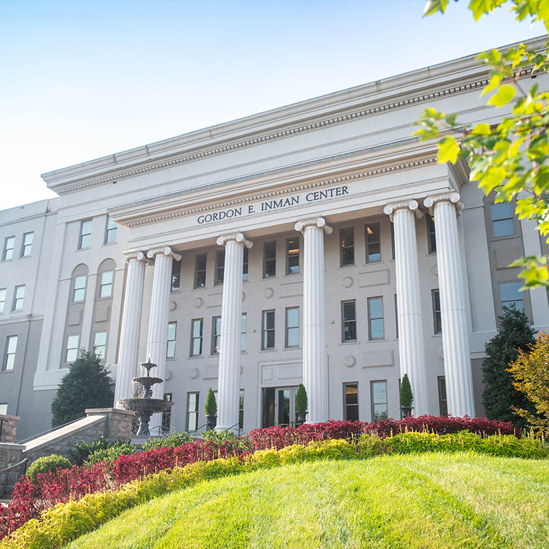 Gordon E. Inman Center exterior