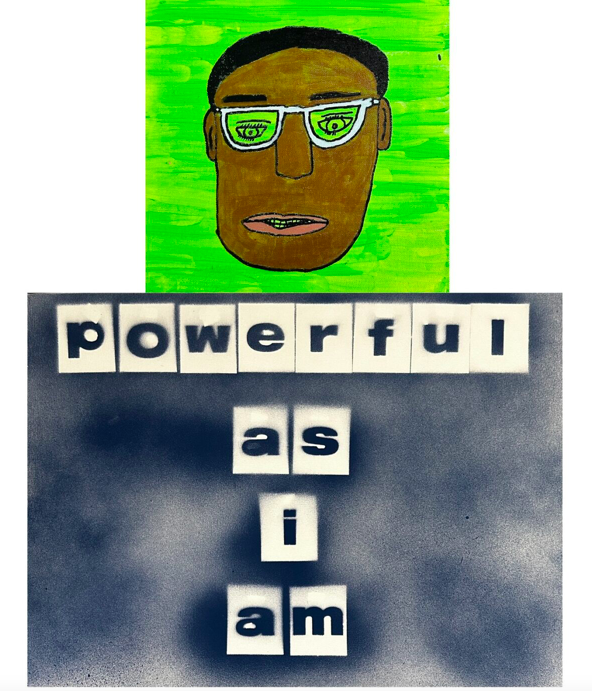 powerful as i am painting
