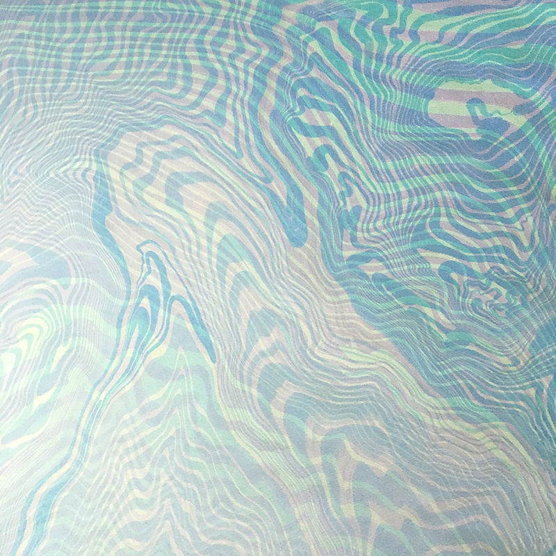 Detail of overmarbled paper